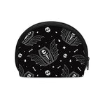 Vampire Coffin Pattern Print Coin Purse