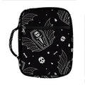 Vampire Coffin Pattern Print Front Pocket Bible Bag