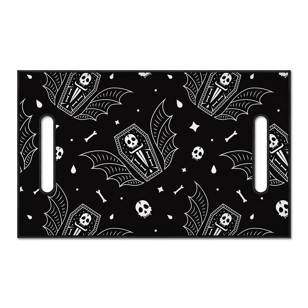 Vampire Coffin Pattern Print Golf Cart Seat Cover