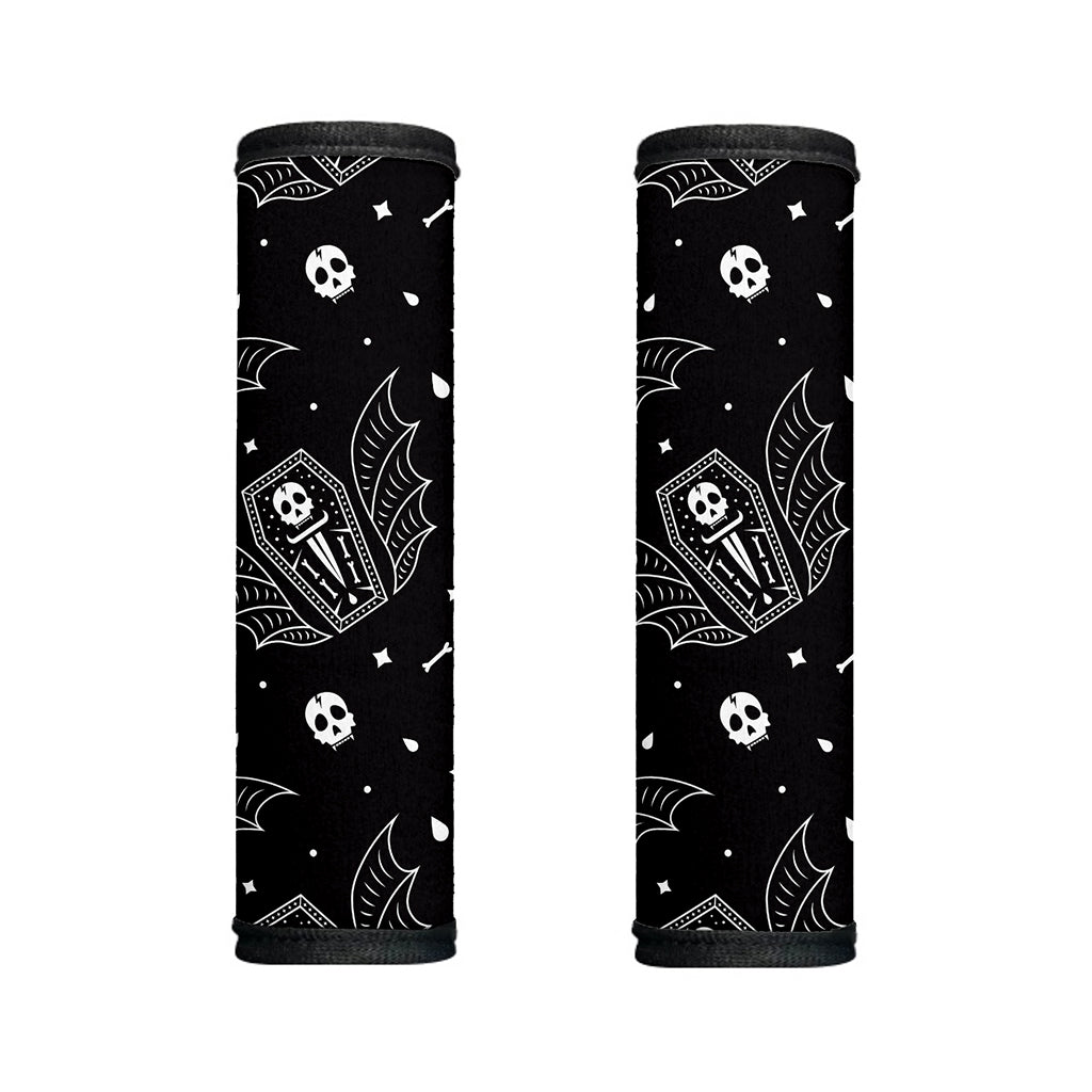 Vampire Coffin Pattern Print Handle Covers