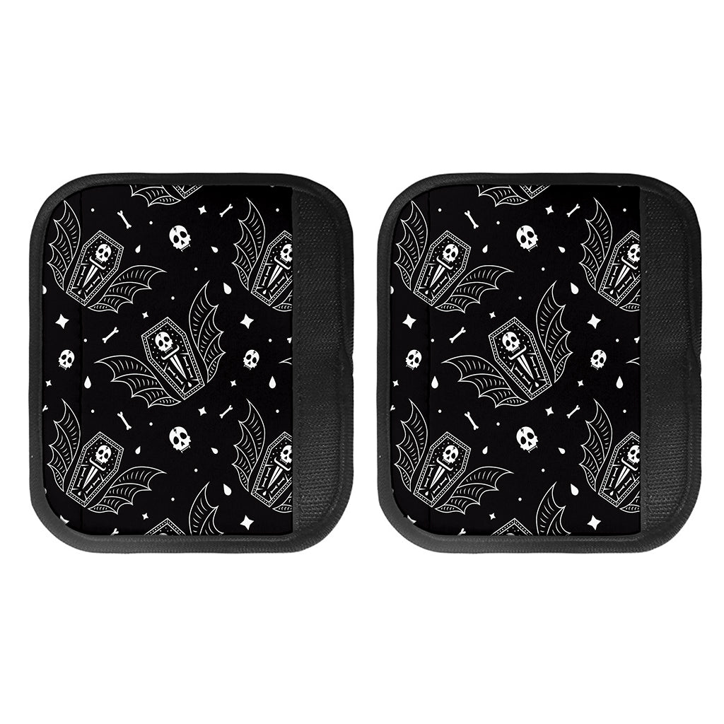 Vampire Coffin Pattern Print Handle Covers