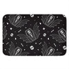 Vampire Coffin Pattern Print Indoor Door Mat