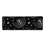 Vampire Coffin Pattern Print Long Kitchen Mat