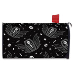 Vampire Coffin Pattern Print Mailbox Cover