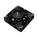 Vampire Coffin Pattern Print Outdoor Seat Cushion Cover