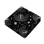Vampire Coffin Pattern Print Outdoor Seat Cushion Cover