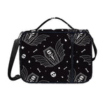 Vampire Coffin Pattern Print Shoulder Strap Bible Bag