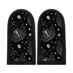 Vampire Coffin Pattern Print Skillet Handle Cover