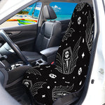 Vampire Coffin Pattern Print Waterproof Car Seat Cover