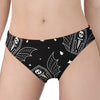 Vampire Coffin Pattern Print Women's Panties