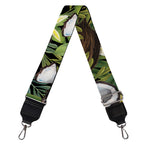 Vanilla Flower And Coconut Pattern Print Bag Strap