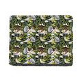 Vanilla Flower And Coconut Pattern Print Bifold Wallet