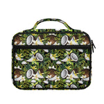 Vanilla Flower And Coconut Pattern Print Briefcase Bible Bag