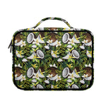 Vanilla Flower And Coconut Pattern Print Briefcase Bible Bag