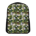 Vanilla Flower And Coconut Pattern Print Casual Backpack