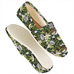Vanilla Flower And Coconut Pattern Print Casual Shoes