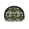 Vanilla Flower And Coconut Pattern Print Coin Purse