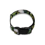 Vanilla Flower And Coconut Pattern Print Dog Collar