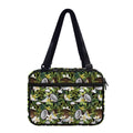 Vanilla Flower And Coconut Pattern Print Double Strap Bible Bag