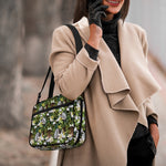 Vanilla Flower And Coconut Pattern Print Double Strap Bible Bag