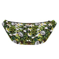 Vanilla Flower And Coconut Pattern Print Fanny Pack