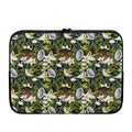 Vanilla Flower And Coconut Pattern Print Laptop Sleeve