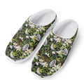 Vanilla Flower And Coconut Pattern Print Mesh Casual Shoes