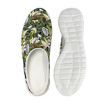 Vanilla Flower And Coconut Pattern Print Mesh Casual Shoes
