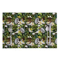 Vanilla Flower And Coconut Pattern Print Placemat