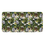 Vanilla Flower And Coconut Pattern Print Towel