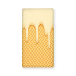 Vanilla Ice Cream Melted Print Baby Crib Sheet