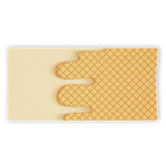 Vanilla Ice Cream Melted Print Beach Towel