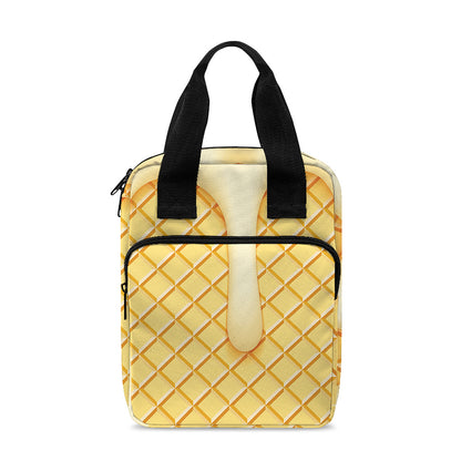 Vanilla Ice Cream Melted Print Bible Tote Bag