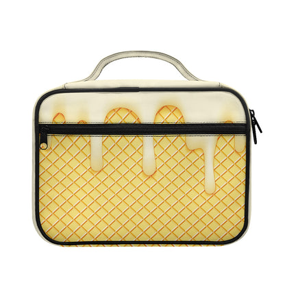 Vanilla Ice Cream Melted Print Briefcase Bible Bag