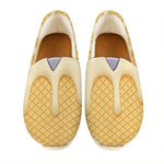 Vanilla Ice Cream Melted Print Casual Shoes