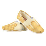 Vanilla Ice Cream Melted Print Casual Shoes