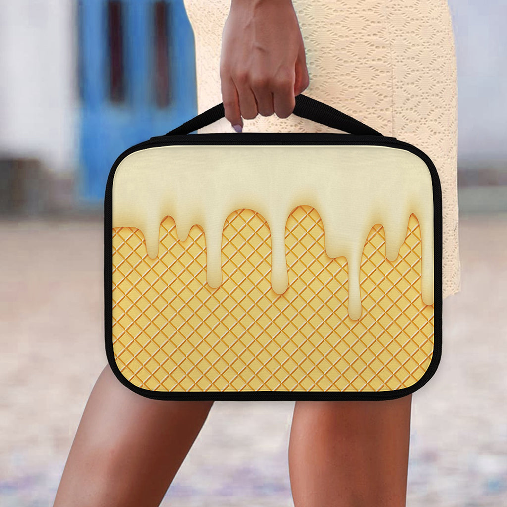 Vanilla Ice Cream Melted Print Classic Bible Case