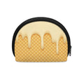 Vanilla Ice Cream Melted Print Coin Purse