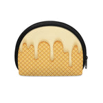 Vanilla Ice Cream Melted Print Coin Purse