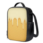 Vanilla Ice Cream Melted Print Crossbody Lunch Bag