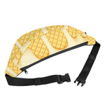 Vanilla Ice Cream Melted Print Fanny Pack