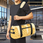 Vanilla Ice Cream Melted Print Gym Bag