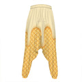 Vanilla Ice Cream Melted Print Hammer Pants
