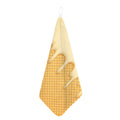 Vanilla Ice Cream Melted Print Hand Towel