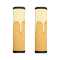 Vanilla Ice Cream Melted Print Handle Covers