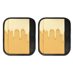 Vanilla Ice Cream Melted Print Handle Covers