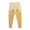 Vanilla Ice Cream Melted Print Jogger Pants