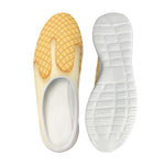 Vanilla Ice Cream Melted Print Mesh Casual Shoes