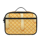 Vanilla Ice Cream Melted Print Portable Lunch Bag