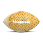 Vanilla Ice Cream Melted Print Rugby Ball
